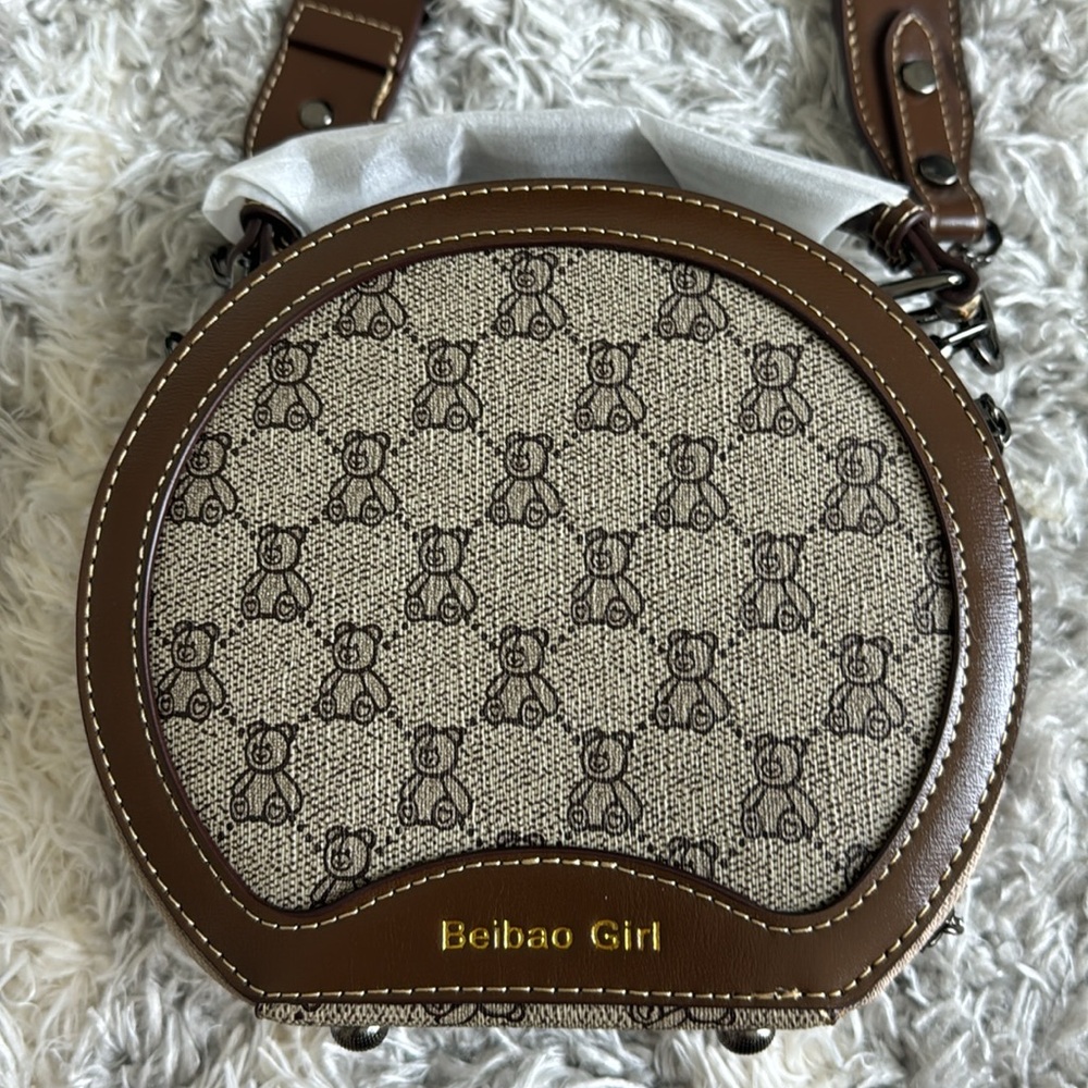 Mini circular handbag - Picture 8 of 14